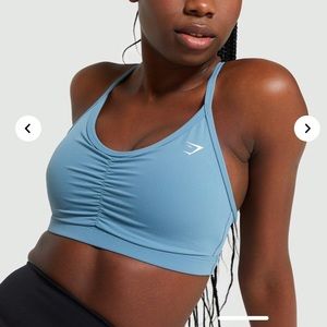 Gymshark ruched sports bra